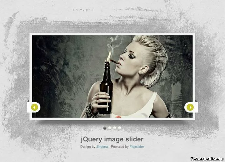Image slider PSD and HTML